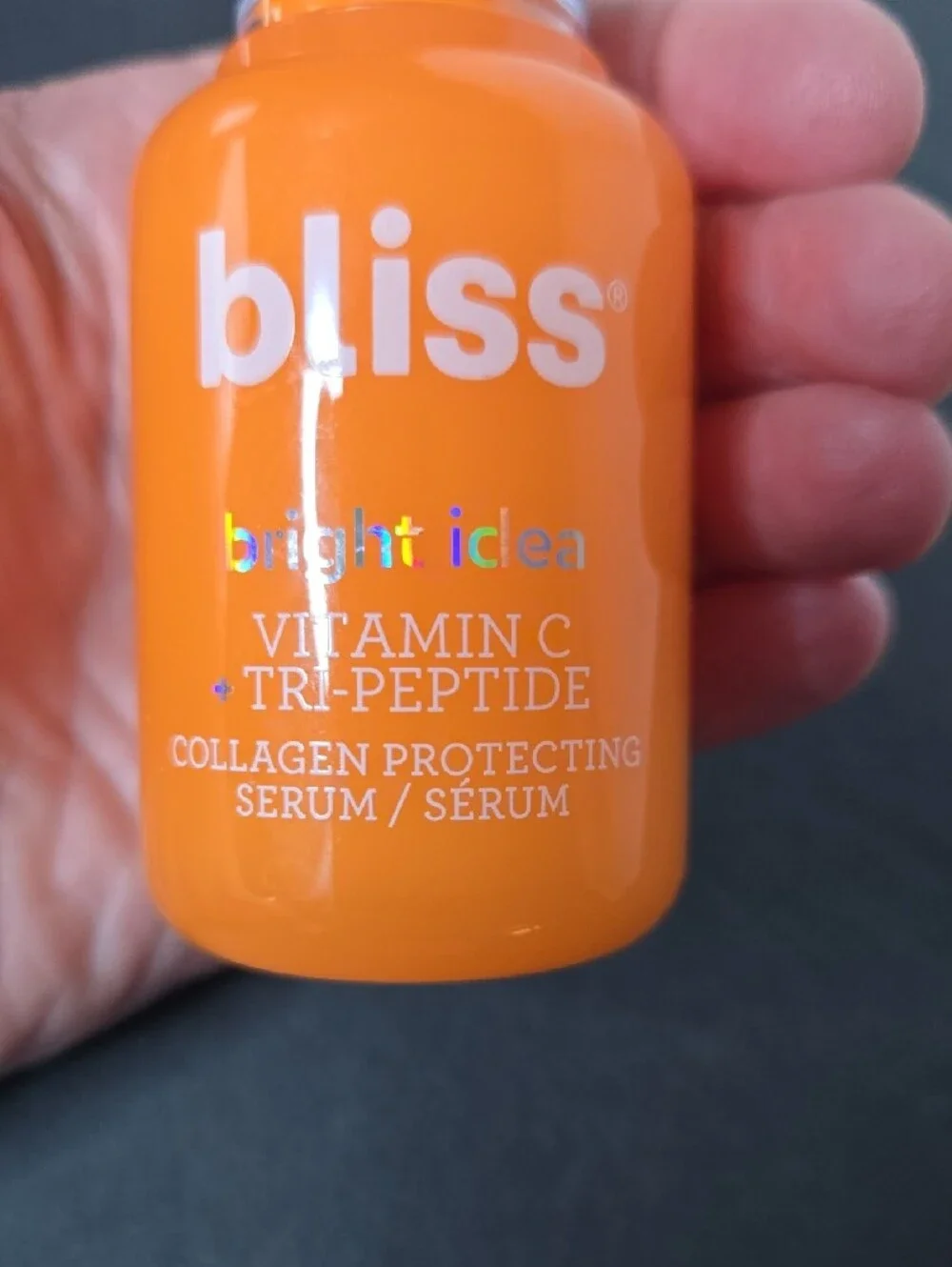 Bliss 1 fl.oz. Bright Idea Vitamin C + Tri-Peptide Brightening Facial Serum NEW